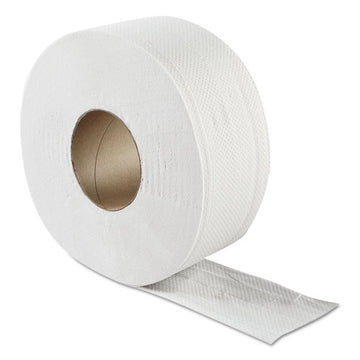 GEN Jrt Jumbo Bath Tissue, Septic Safe, 2-ply, White, 3.3" X 500 Ft, 12-carton freeshipping - TVN Wholesale